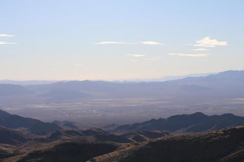 Looking west toward Sandy Valley and California. California is about 10 miles due west of this location.